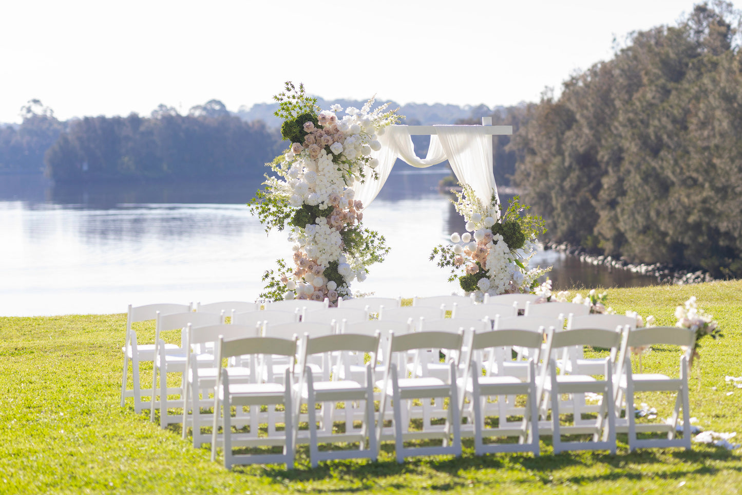 White Ceremony Chairs