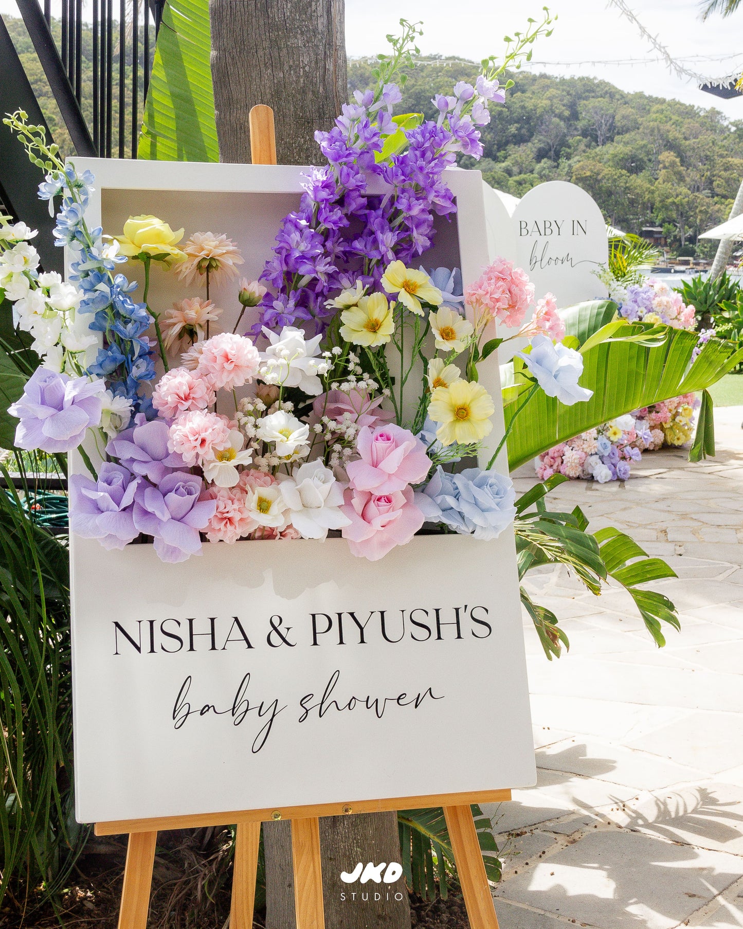 Easel Flower Box