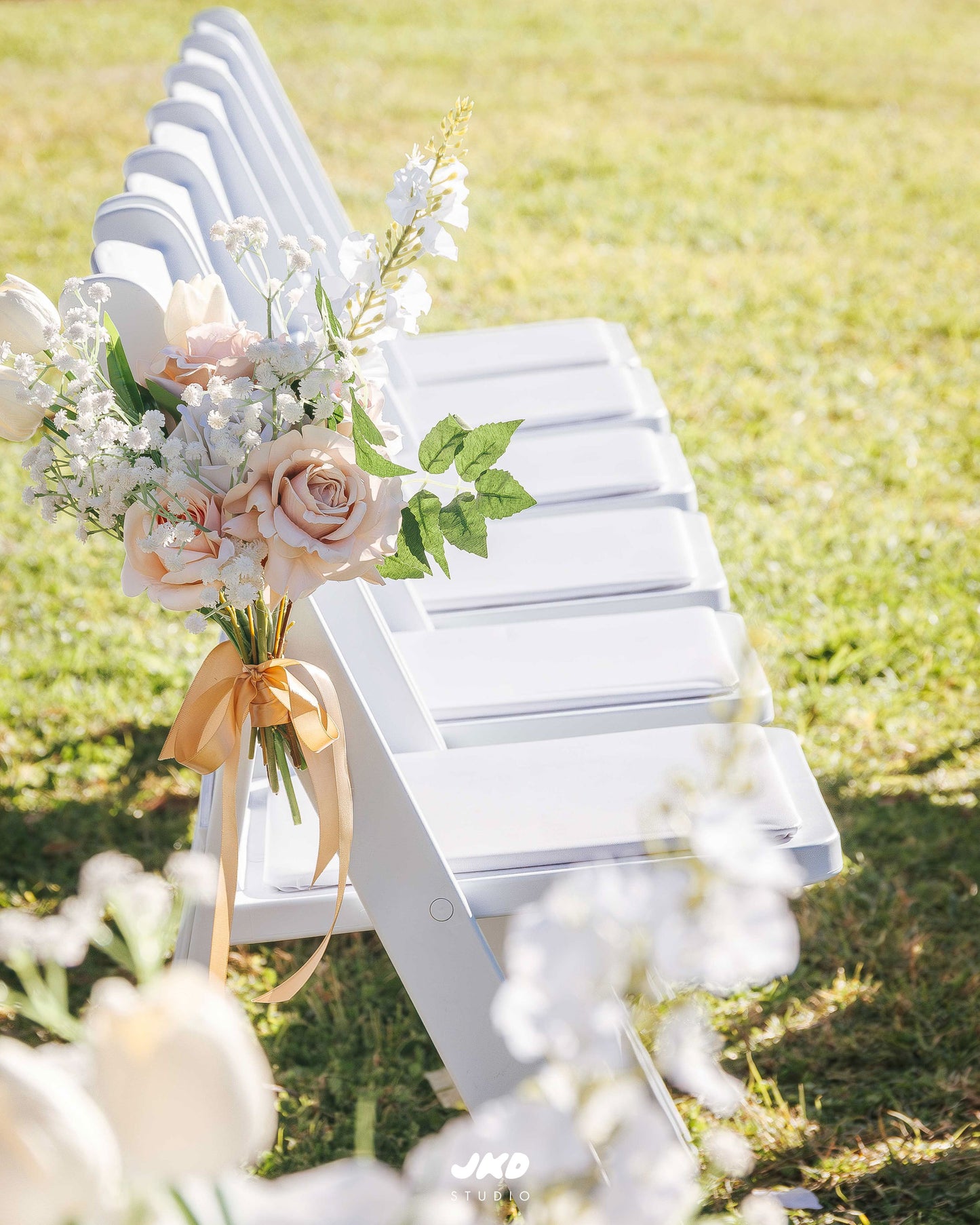 White Ceremony Chairs
