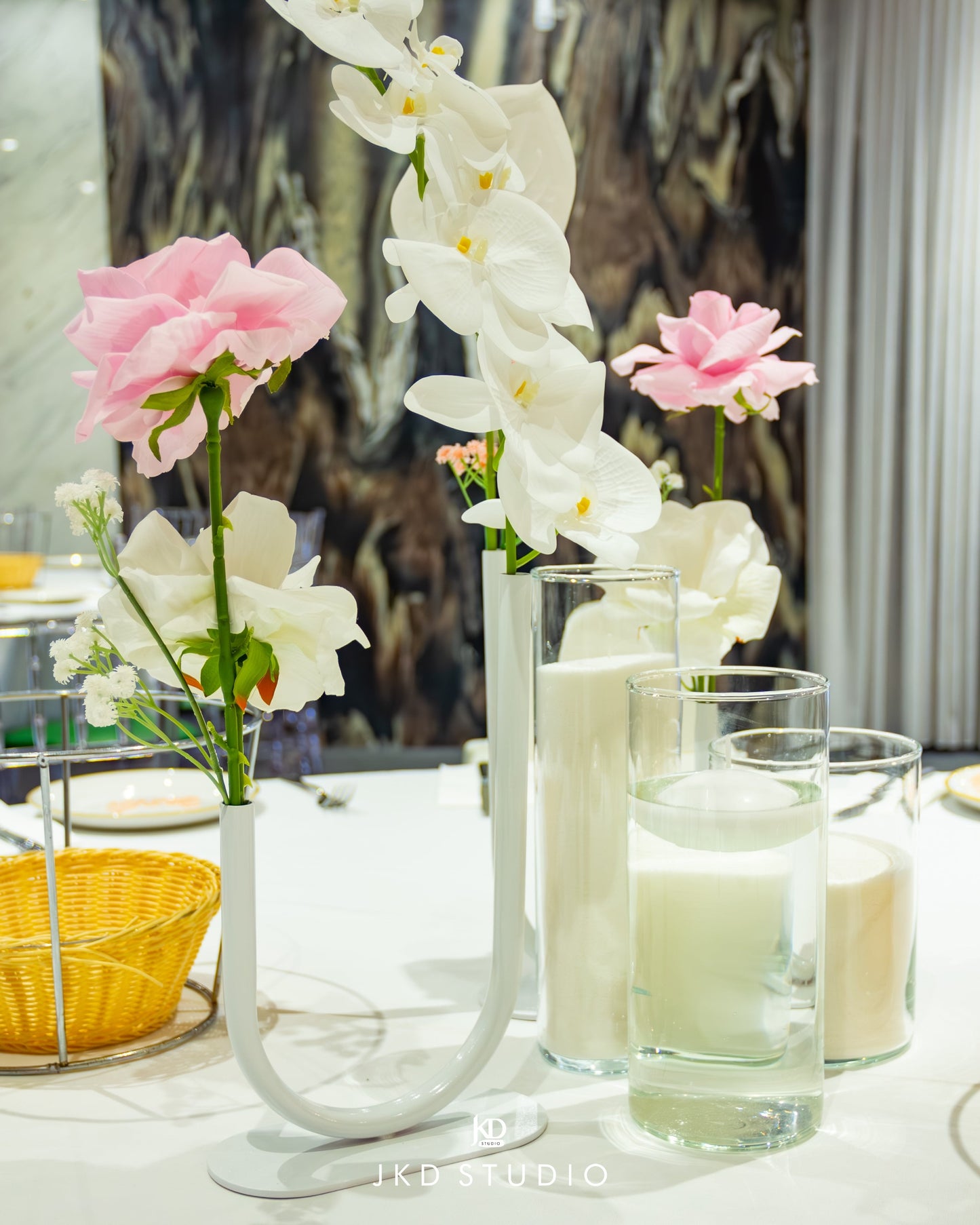 Table Candle Arrangements (Set of 3)