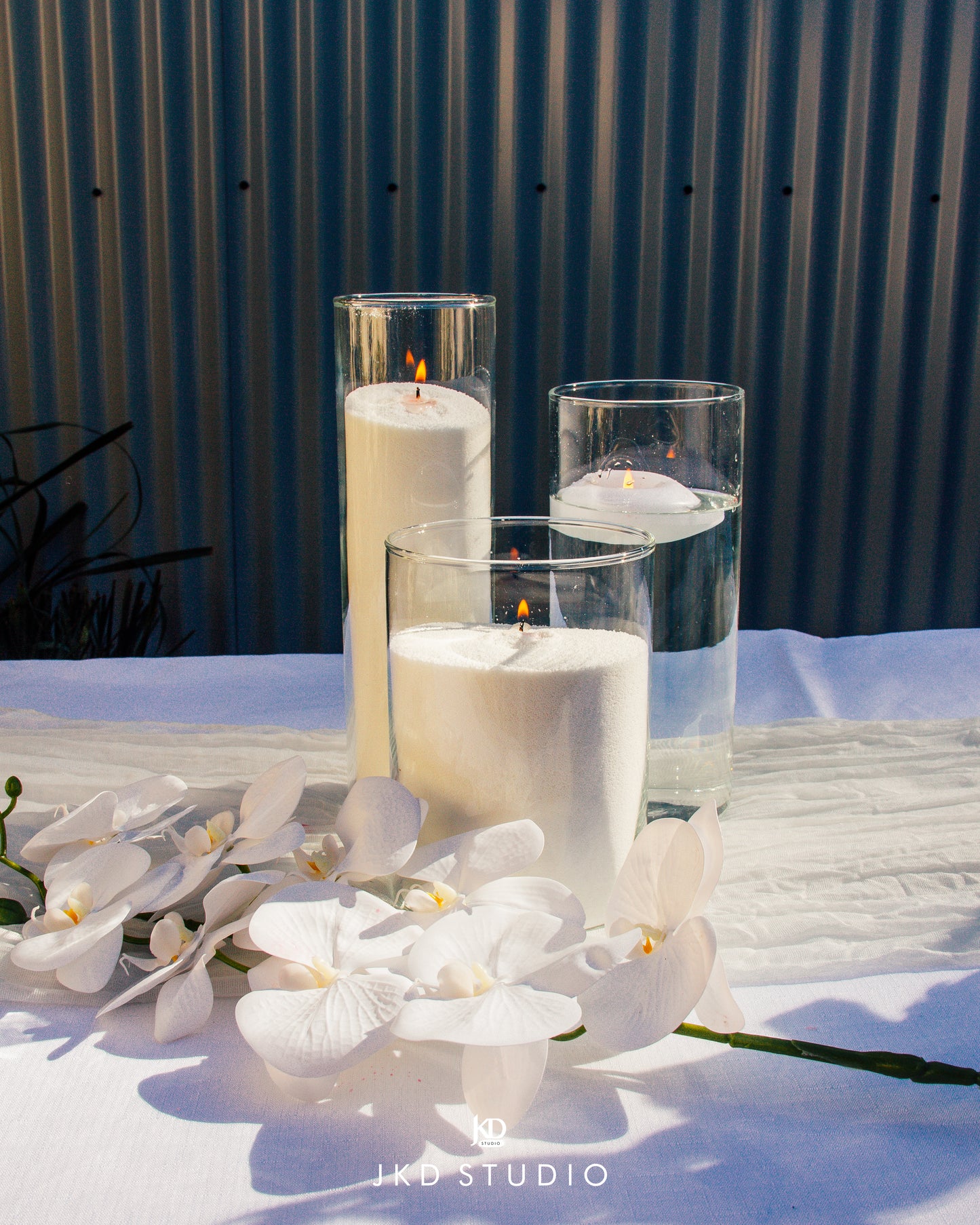 Table Candle Arrangements (Set of 3)