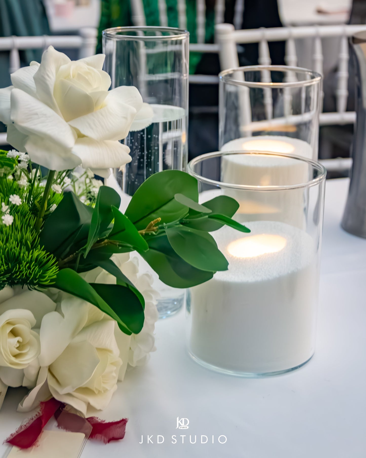 Table Candle Arrangements (Set of 3)