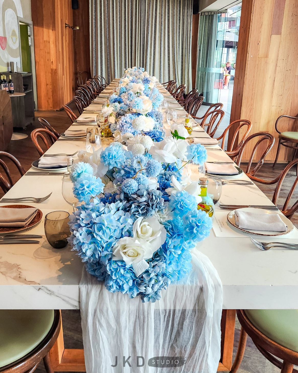 Cheesecloth Table Runner