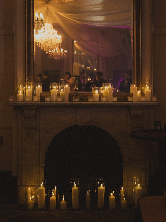 Table LED Candle Arrangements (Set of 3)