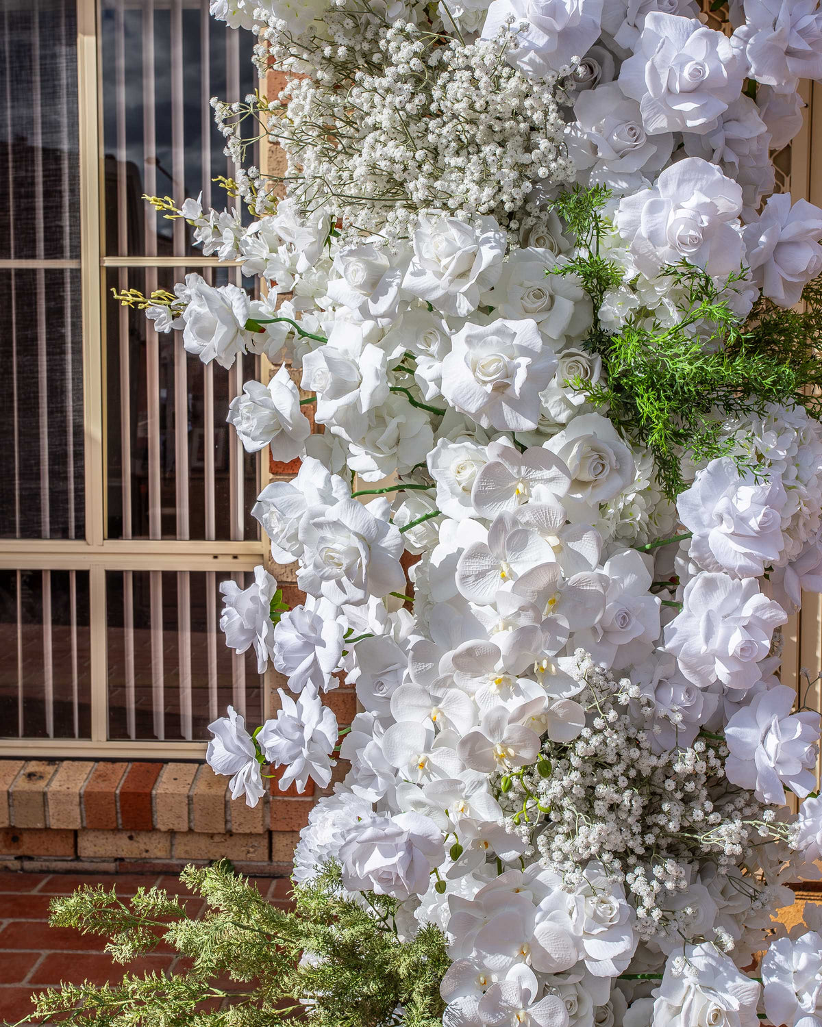 Home Entrance Floral Towers