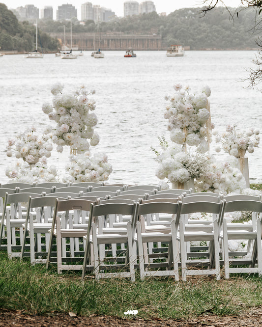 White Ceremony Chairs