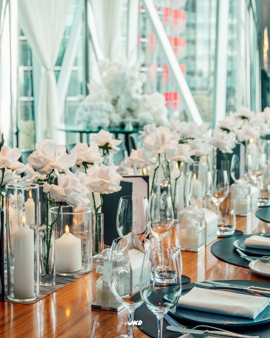 Table LED Candle Arrangements (Set of 3)