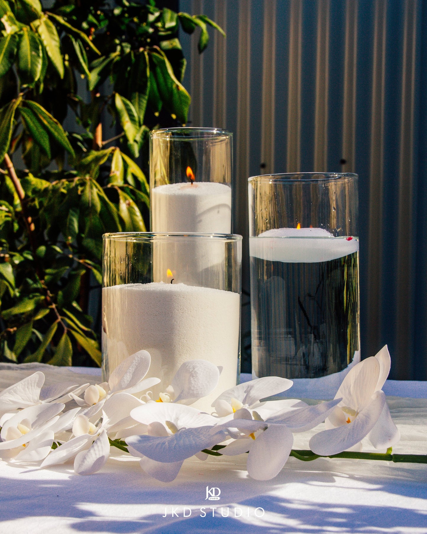 Table Candle Arrangements (Set of 3)