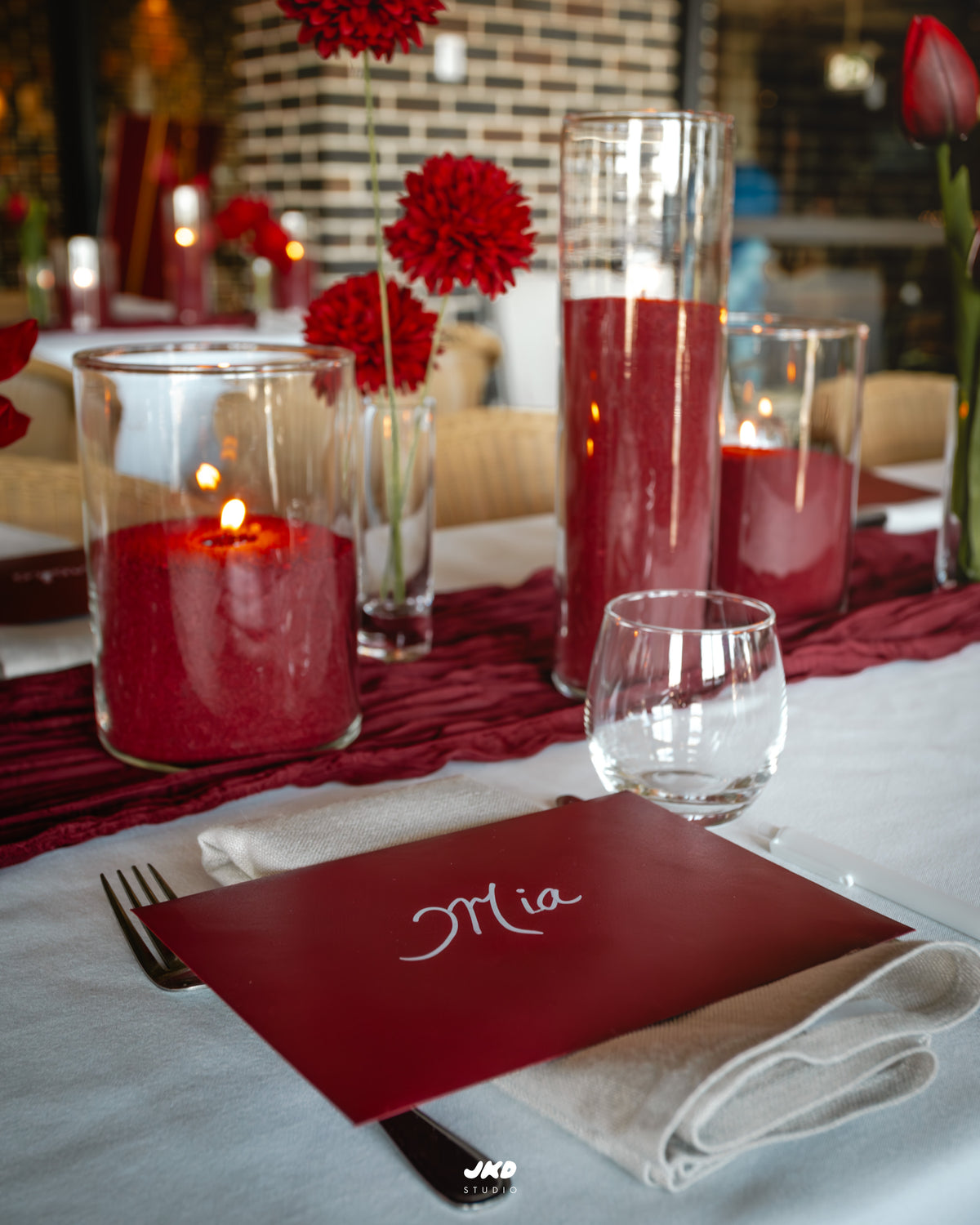Table Sand Candle Arrangements (Set of 3)