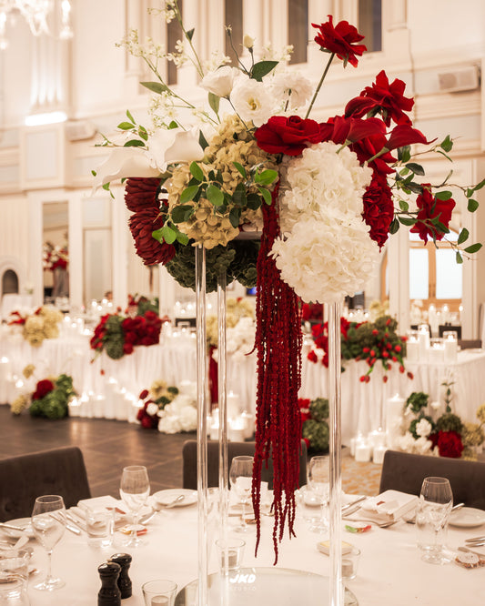 Clear Acrylic Table Centrepiece