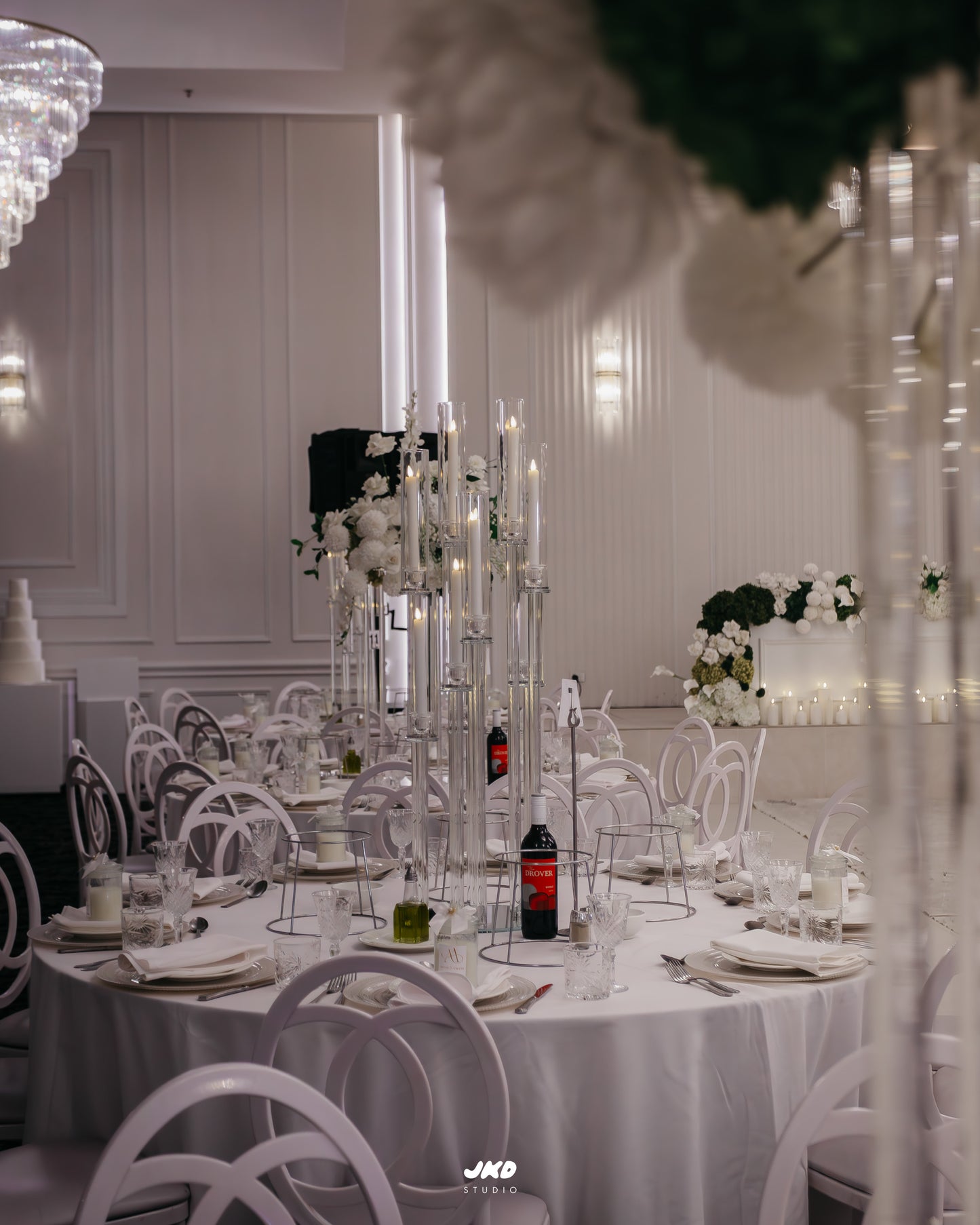 10 Head Crystal Candelabra Centrepiece