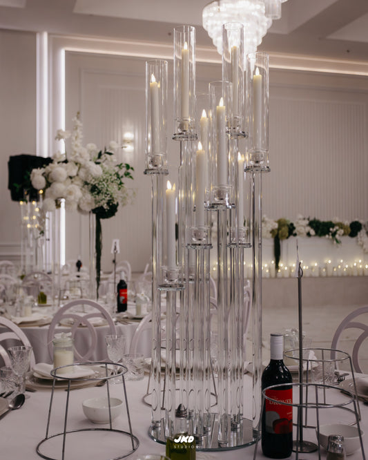 10 Head Crystal Candelabra Centrepiece