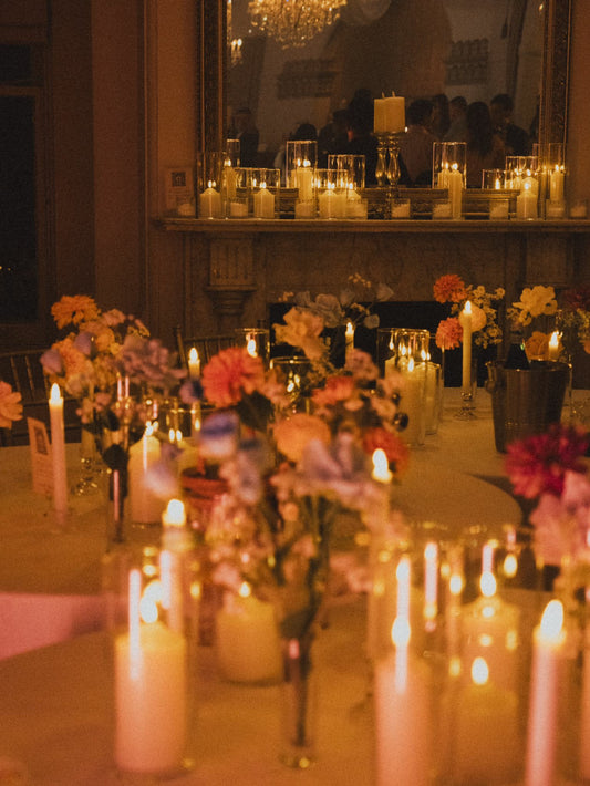 Table LED Candle Arrangements (Set of 3)