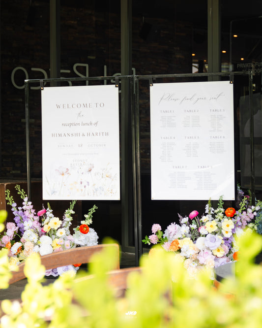 Acrylic Welcome Sign